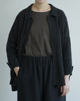 Wool knit cardigan / Pre-order