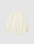 Silk band collar shirt