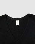 Cotton v-neck sleeveless one piece