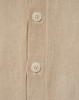 Cotton knit cardigan