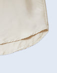 Silk band collar shirt