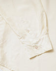Silk band collar shirt