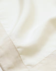 Silk bicolor scarf