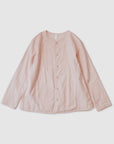 Gingham reversible simple jacket / Pre-order