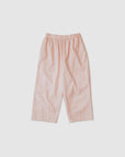 Gingham wide pants / Pre-order