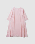 Gingham boat neck onepiece / Pre-order