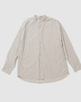 Band collar shirt