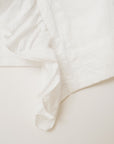 White frilled shirt / Pre-order