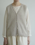 Silk mohair vest / Pre-order