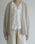 Silk mohair cardigan / Pre-order