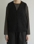 Silk mohair vest / Pre-order