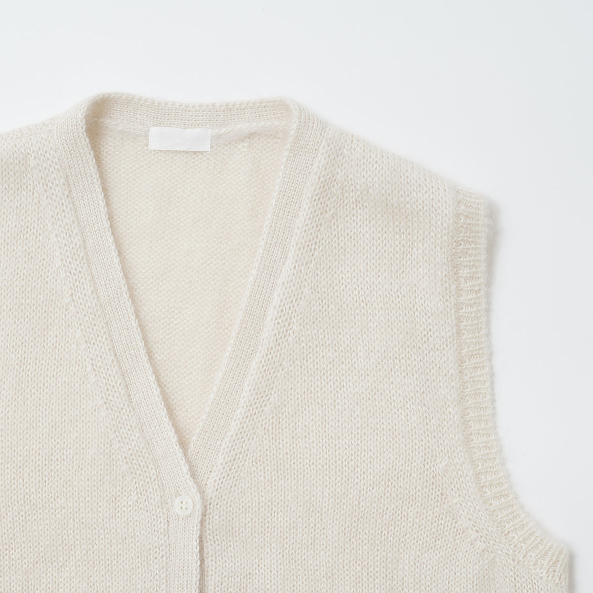 Silk mohair vest / Pre-order