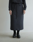 Check apron skirt / Pre-order
