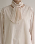 Check tie scarf / Pre-order