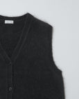 Silk mohair vest / Pre-order