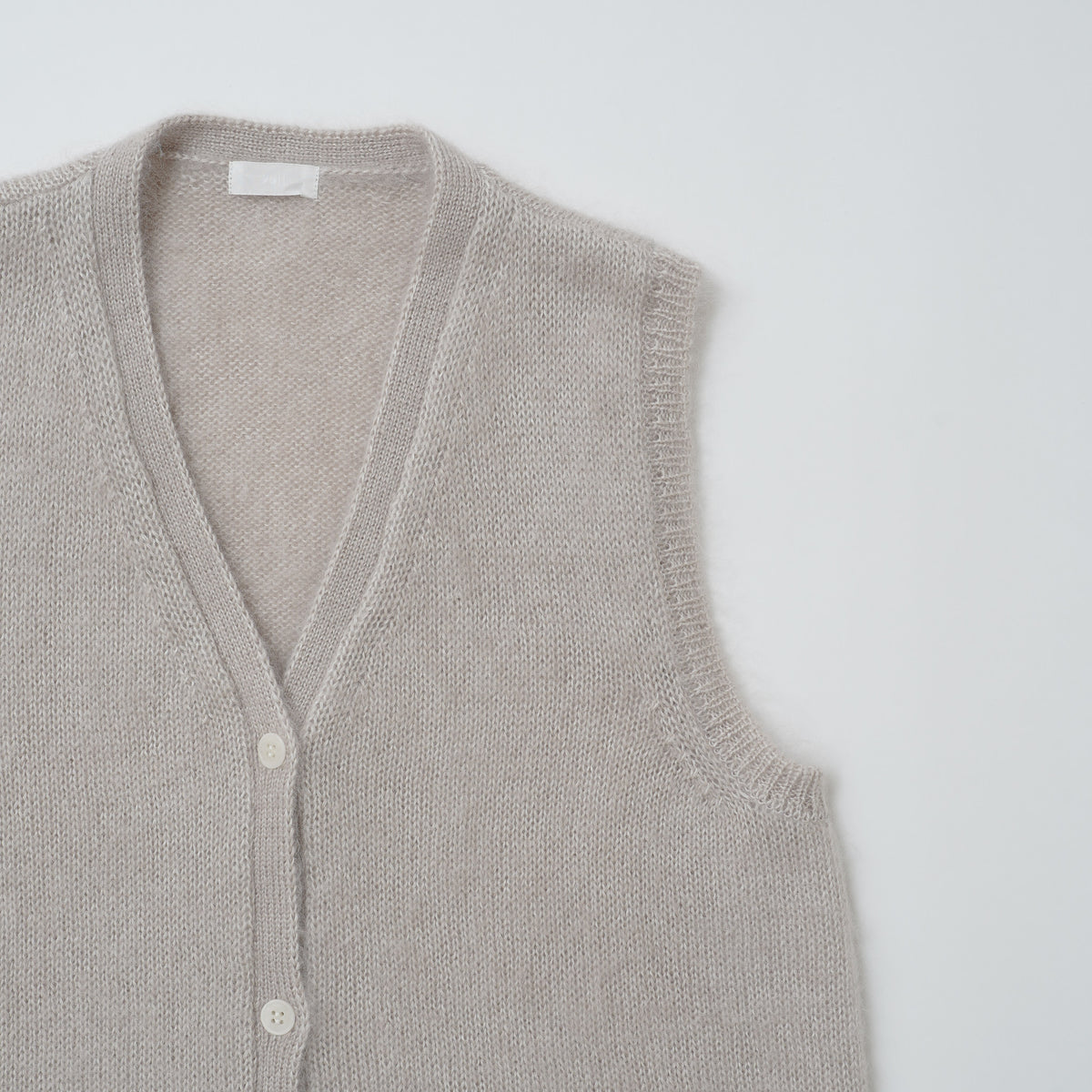 Silk mohair vest / Pre-order