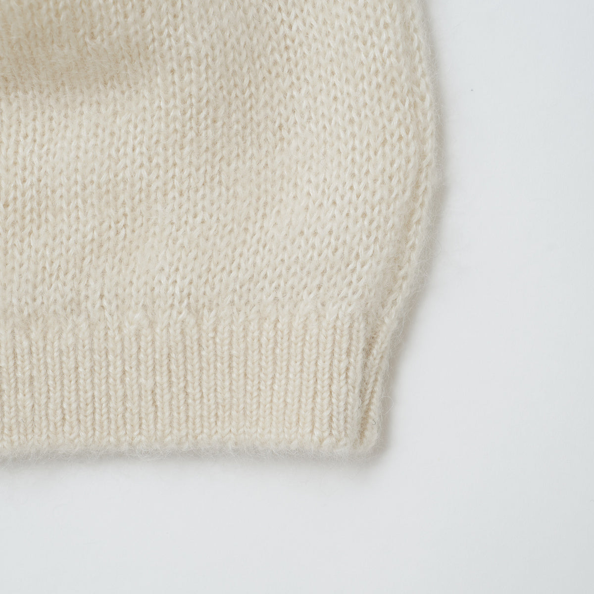 Silk mohair knit cap / Pre-order