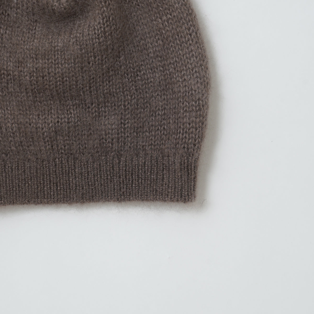 Silk mohair knit cap / Pre-order