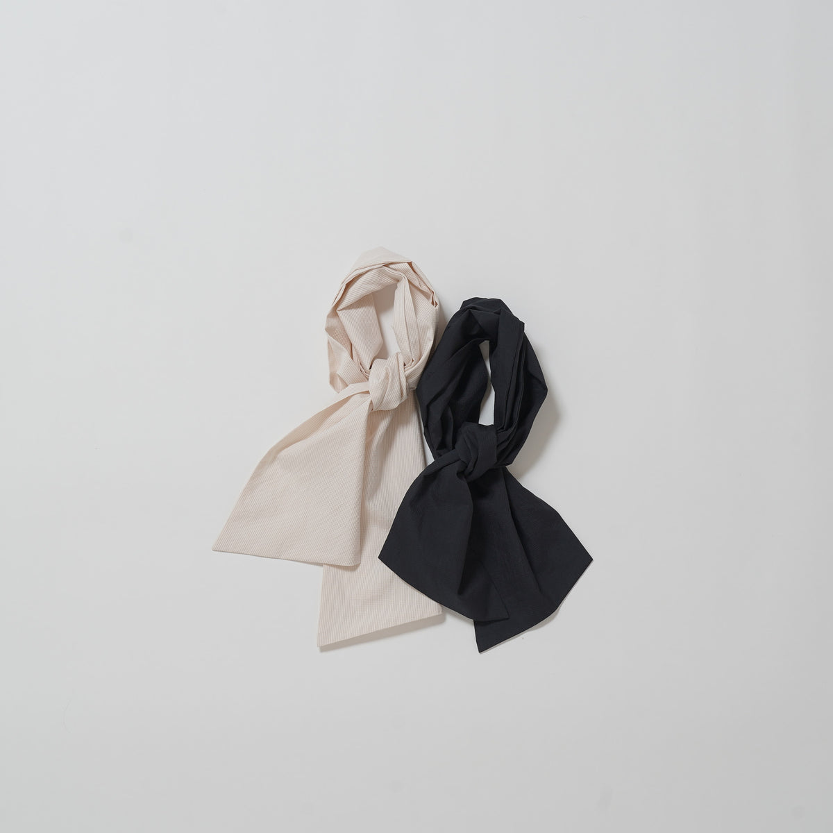 Check tie scarf / Pre-order