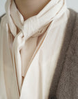 Check tie scarf / Pre-order