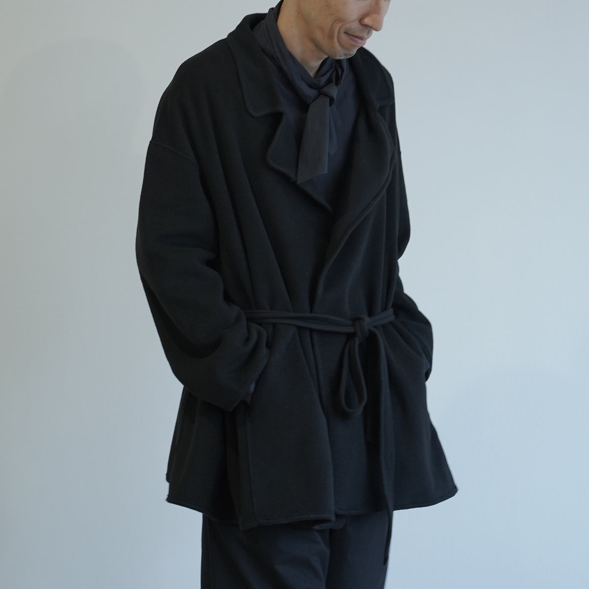 Fleece trench jacket / Pre-order