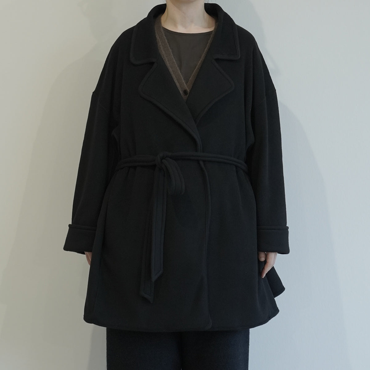 Fleece trench jacket / Pre-order