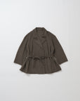 Fleece trench jacket / Pre-order