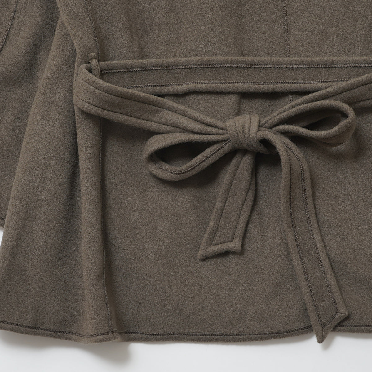 Fleece trench jacket / Pre-order