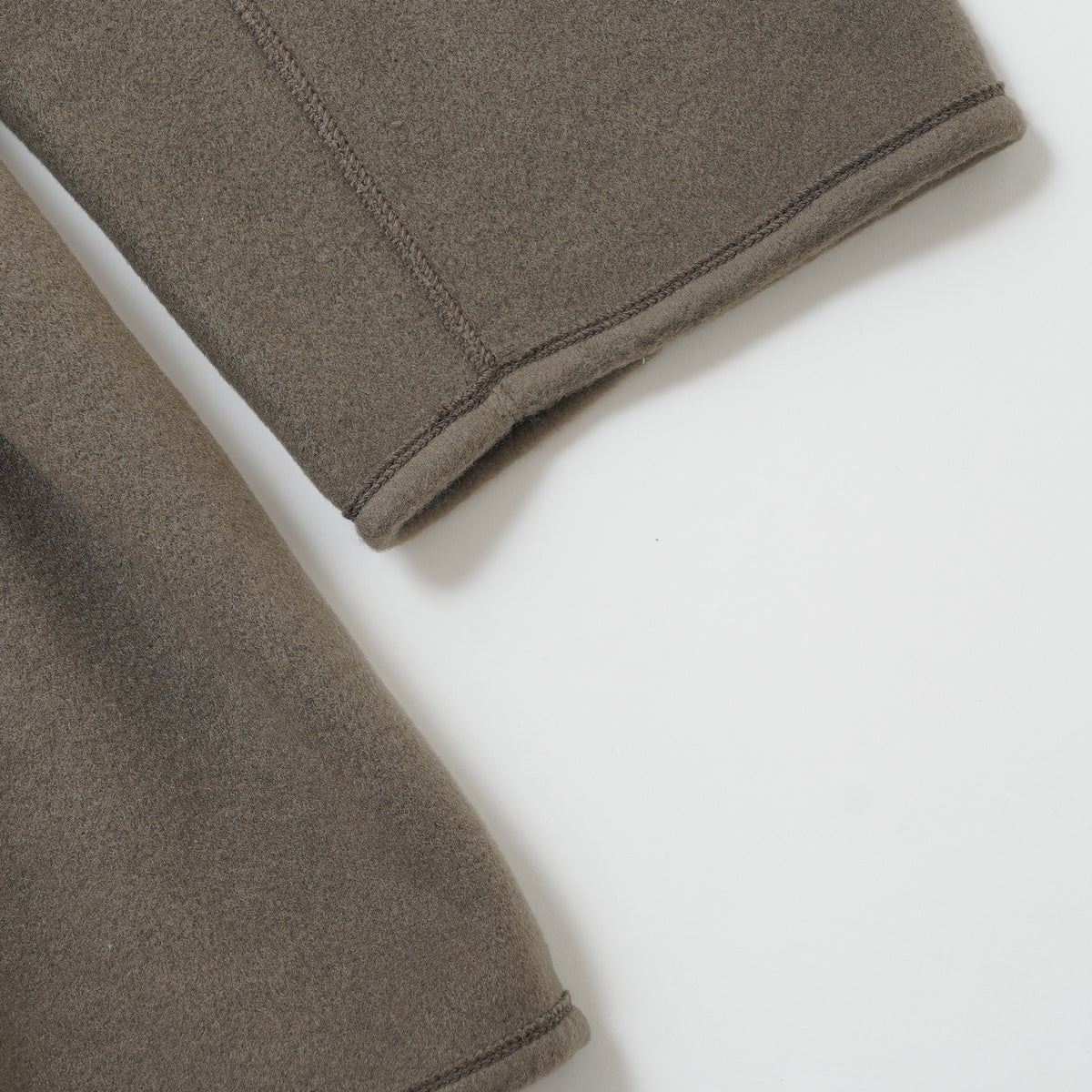 Fleece trench jacket / Pre-order