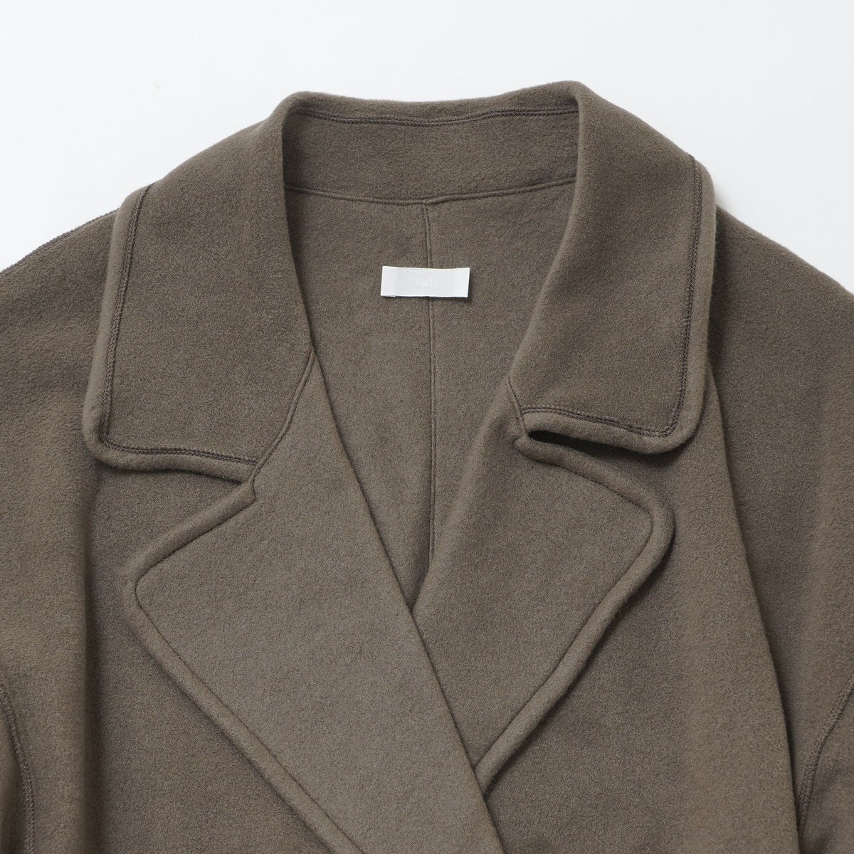 Fleece trench jacket / Pre-order
