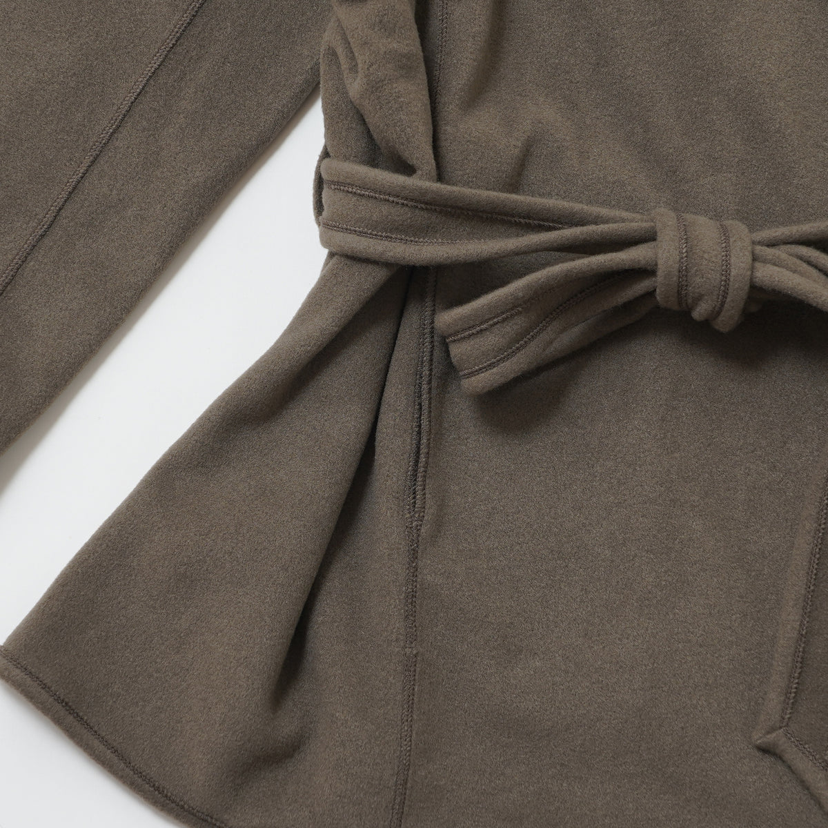 Fleece trench jacket / Pre-order