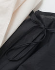 Check apron skirt / Pre-order