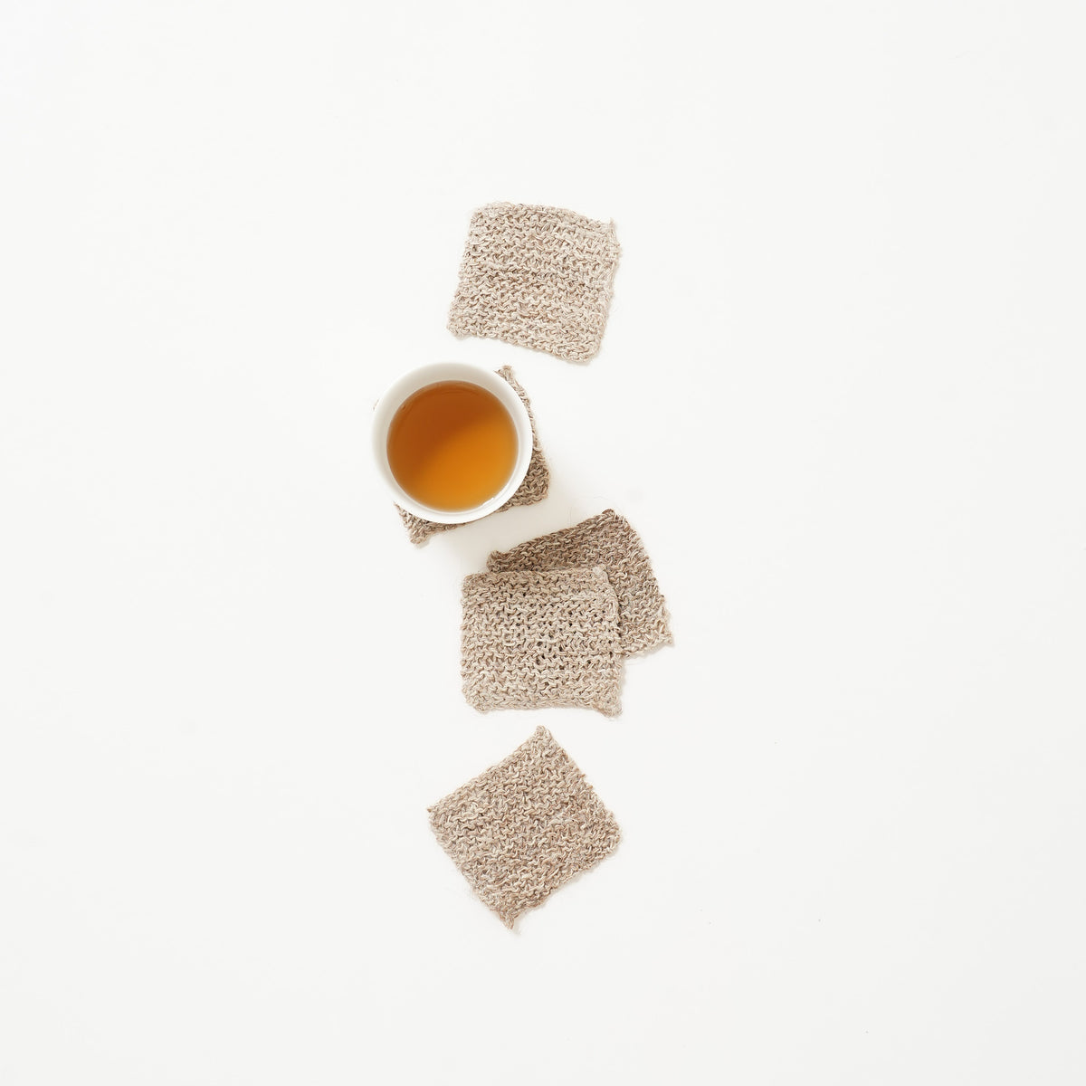 Irakusa knit coaster
