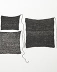 Irakusa knit cloth Black
