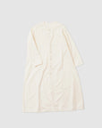 Cotton long simple coat / Pre-order