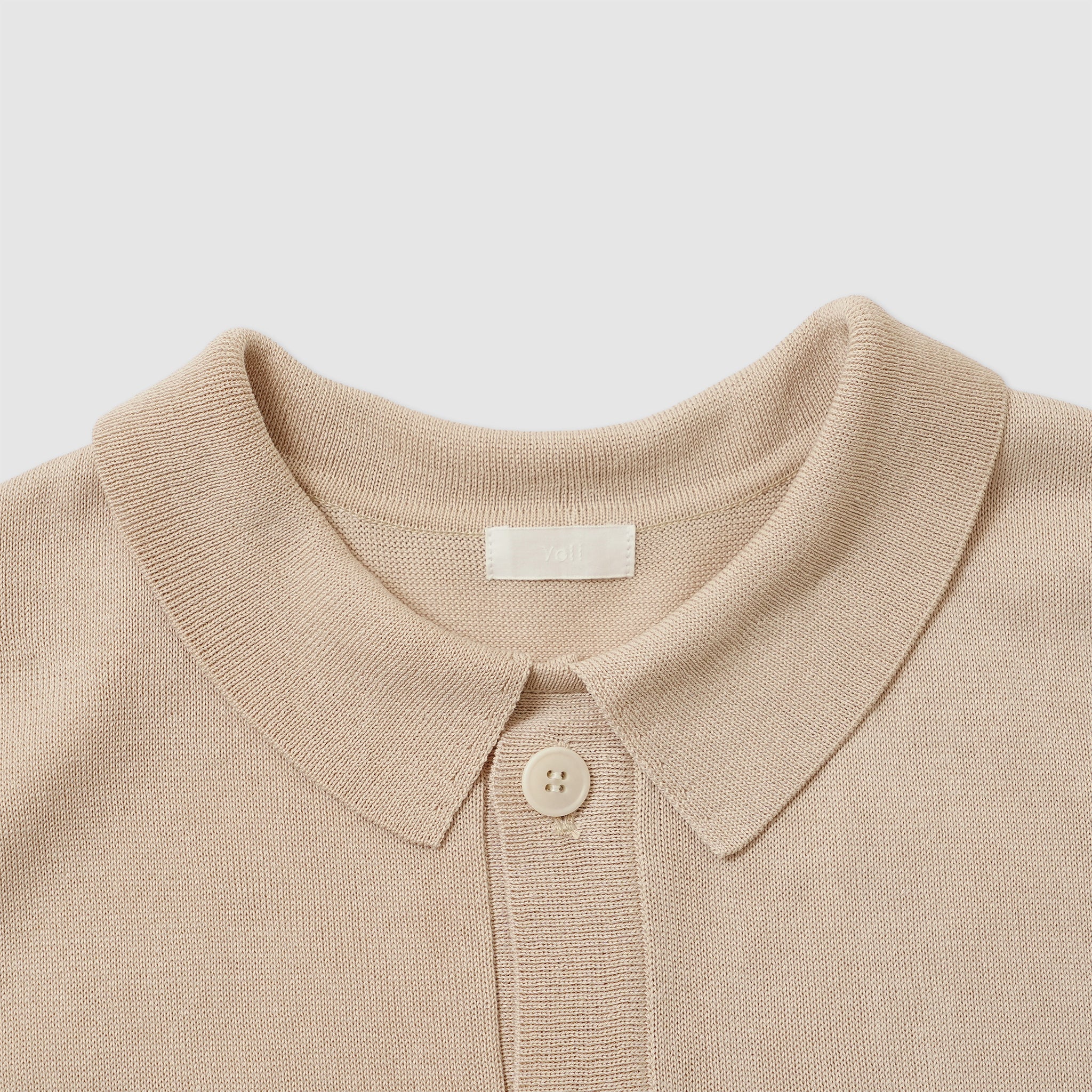 Cotton knit cardigan – Yoli