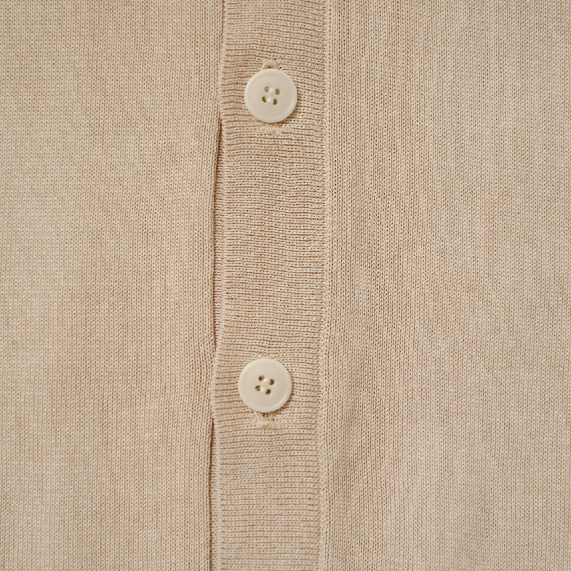 Cotton knit cardigan