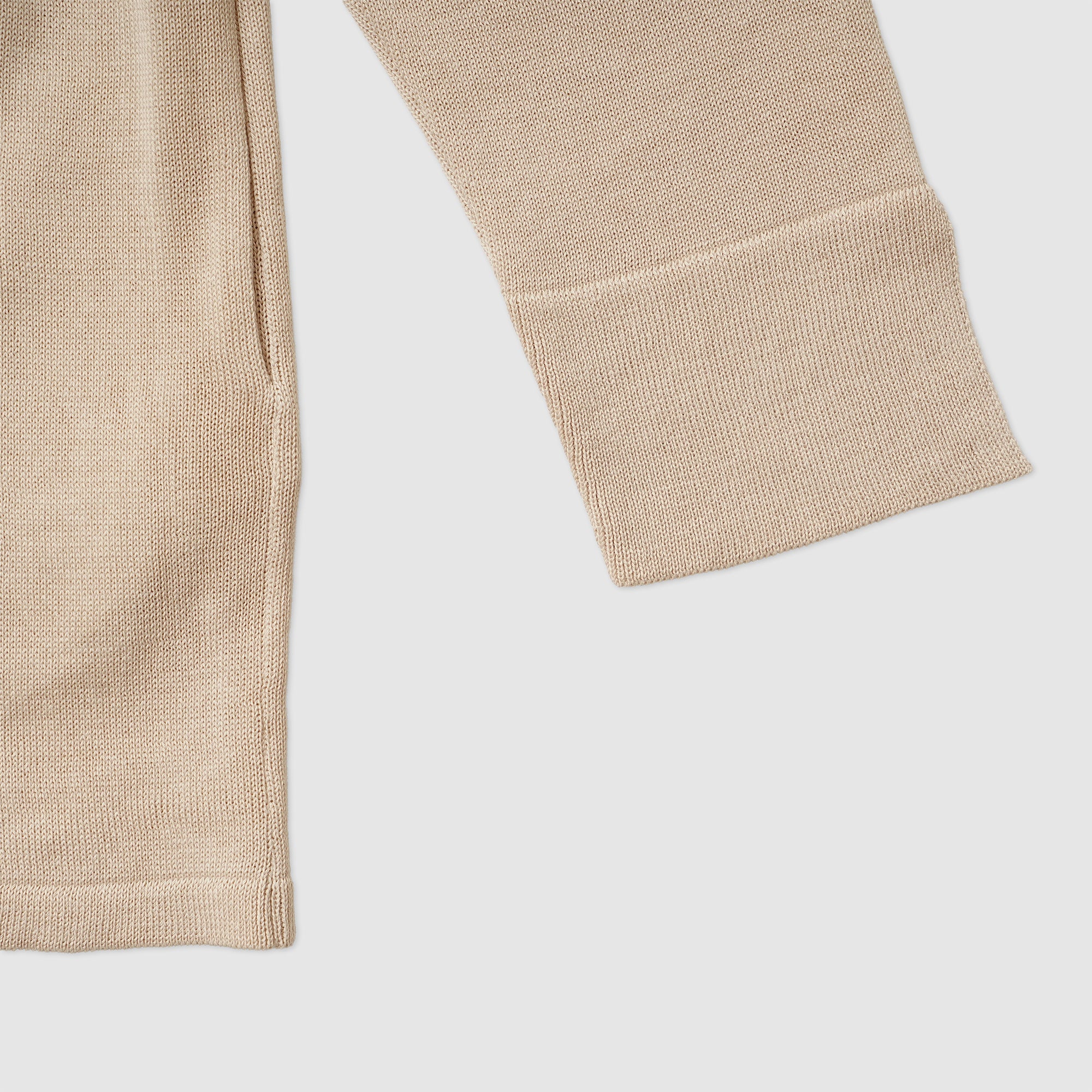 Cotton knit cardigan