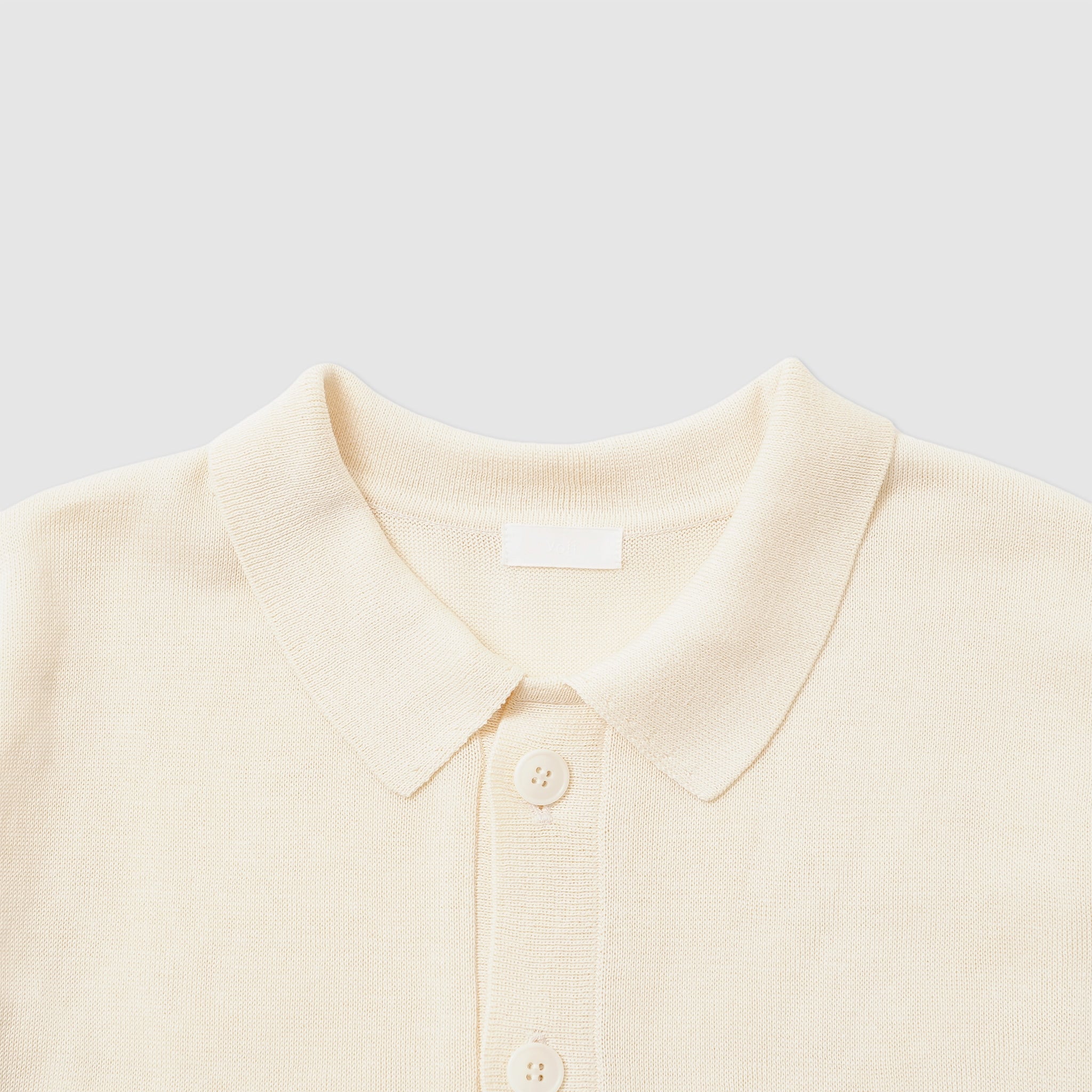 Cotton knit cardigan – Yoli