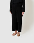 Cotton wide pants