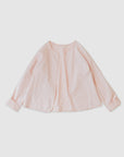 Gingham reversible simple jacket / Pre-order