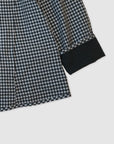 Gingham reversible simple jacket / Pre-order