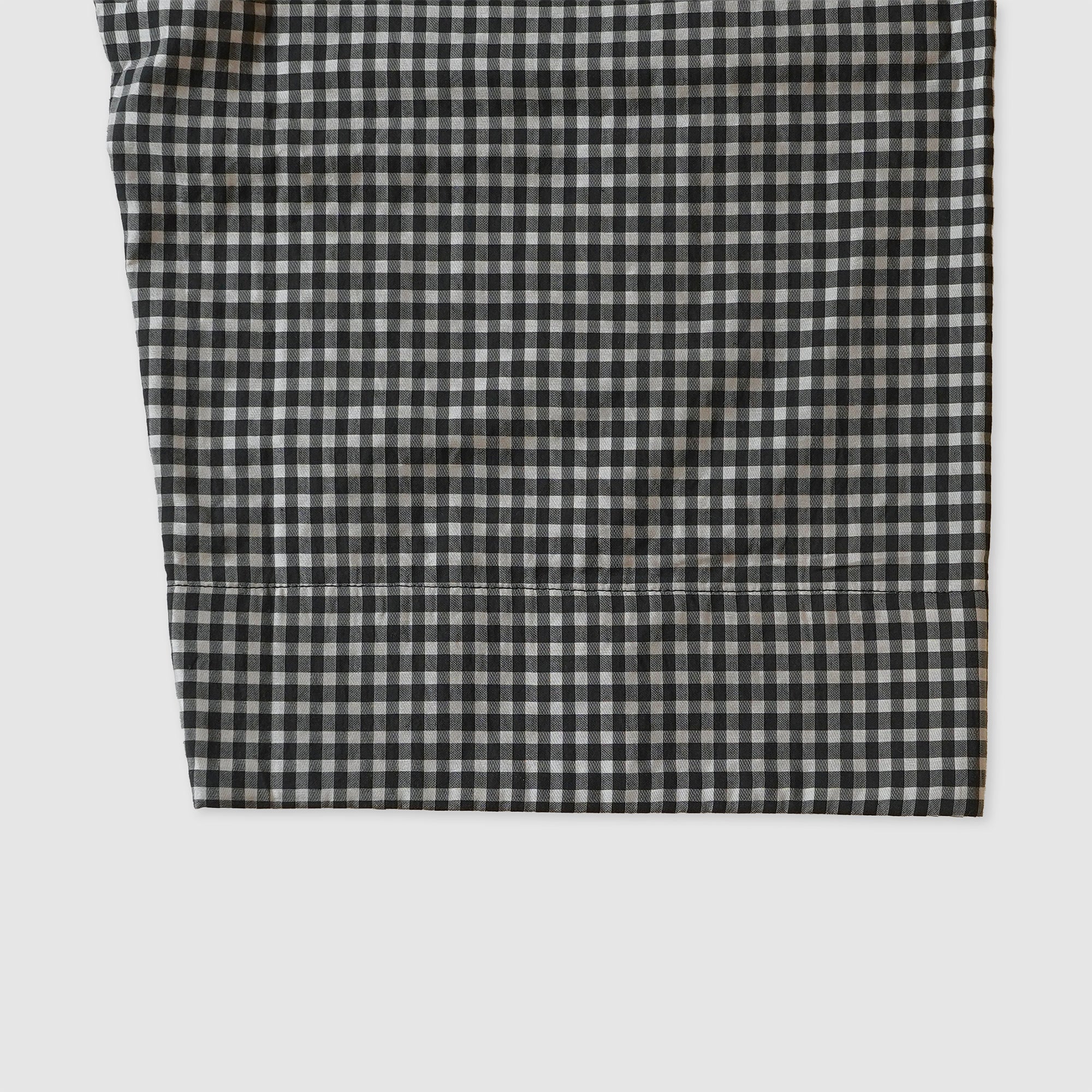 Gingham wide pants / Pre-order