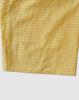 Gingham wide pants / Pre-order
