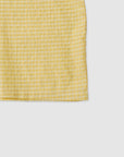 Gingham simple wide blouse / Pre-order