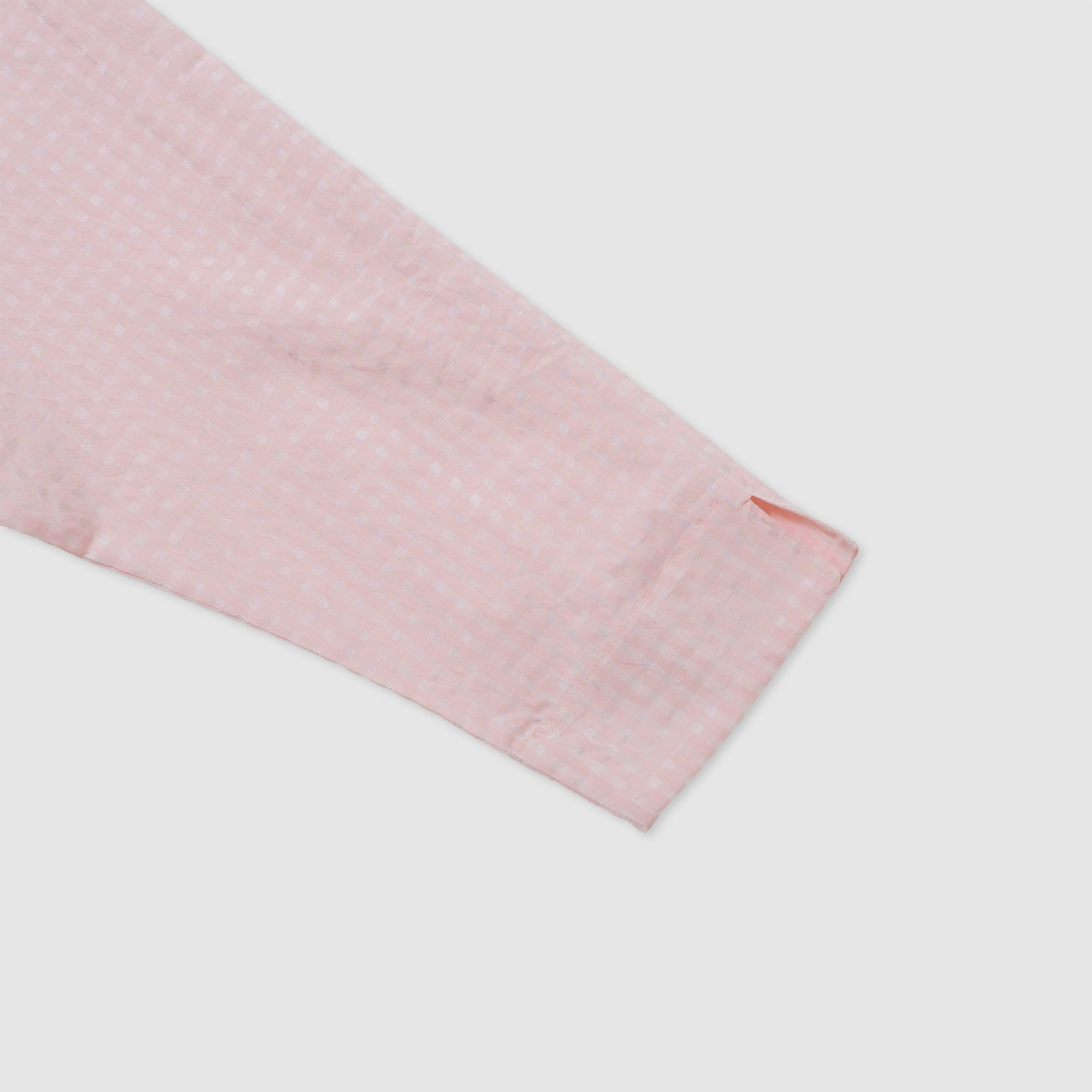Gingham boat neck onepiece / Pre-order