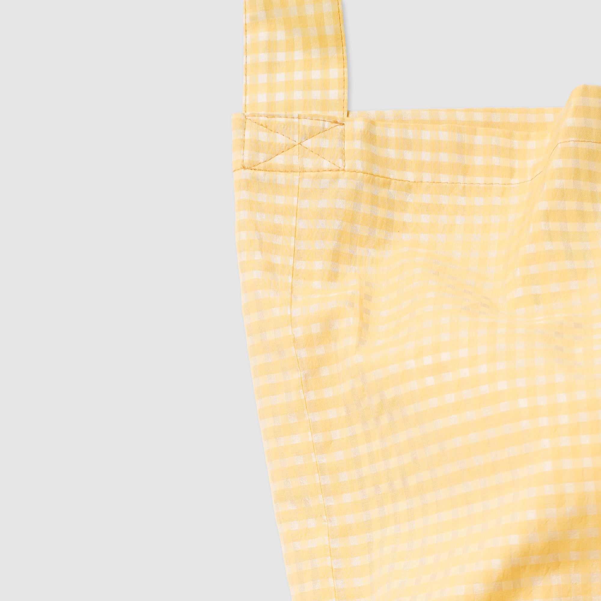 Gingham bag L / Pre-oder