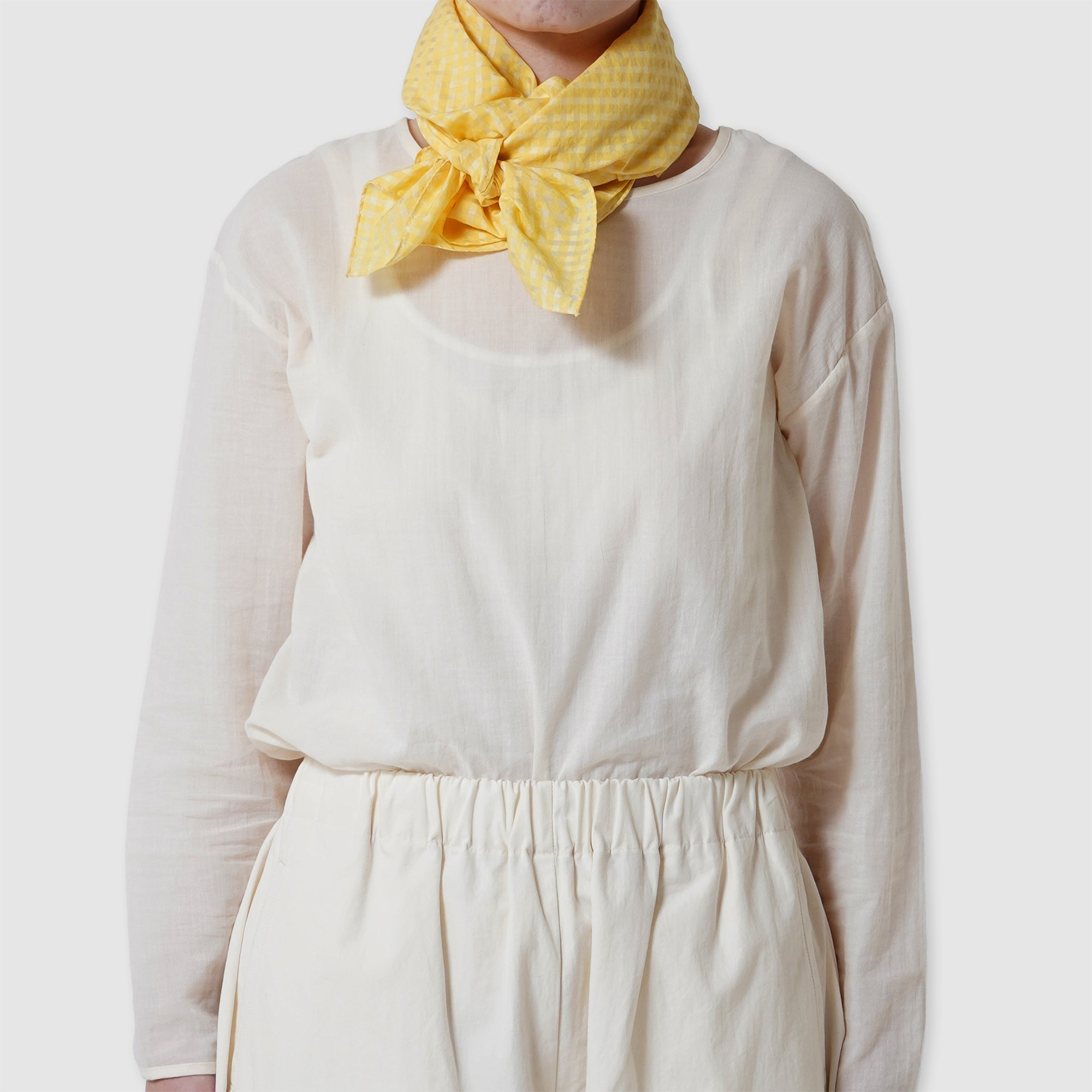 Gingham scarf / Pre-order