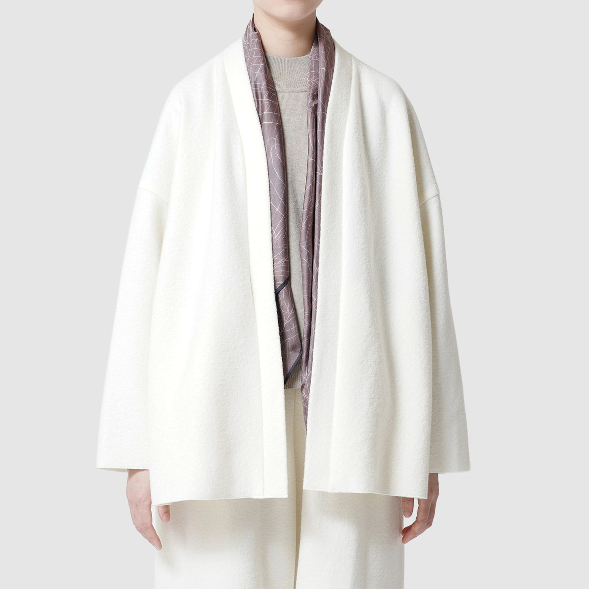 “Song at Feet” scarf