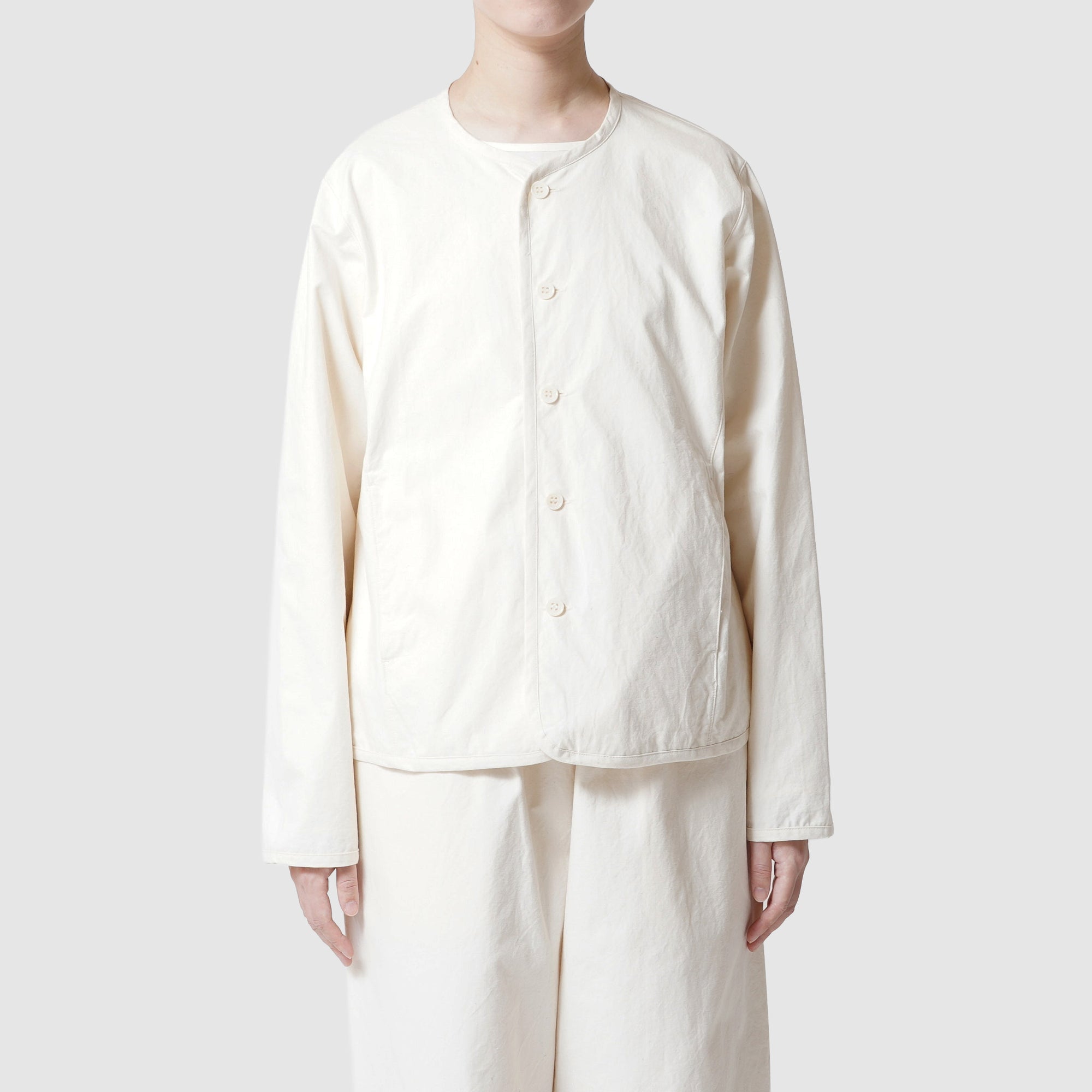 Cotton simple jacket